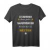 Studieren kann jeder Handwerker werden nur die Besten T-Shirt - Lustiges Vintage Shirt für Handwerker, Männer & Frauen, originelles Geschenk