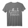 Disc Golf Shirt für Herren und Damen – Lustiges Game of Throw T-Shirt, Perfektes Geschenk für Discgolfer, Weihnachten, Geburtstag & Freizeitspieler