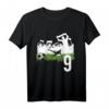 Kinder Fußball T-Shirt zum 9. Geburtstag - Perfektes Geburtstagsoutfit für Jungen und Mädchen mit Fußballmotiv