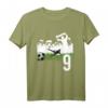 Kinder Fußball T-Shirt zum 9. Geburtstag - Perfektes Geburtstagsoutfit für Jungen und Mädchen mit Fußballmotiv