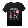 Dänische Flagge T-Shirt | Dänemark Urlaub & Fan Geschenk | Ideal für Reisen, Fernweh & Dänen mit dänischen Wurzeln