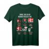 Dänische Flagge T-Shirt | Dänemark Urlaub & Fan Geschenk | Ideal für Reisen, Fernweh & Dänen mit dänischen Wurzeln
