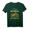Warum ich mit Akku fahre? Lustiges E-Bike Mountain Bike E-MTB T-Shirt – Perfekt für Radfahrer, Biker & Geschenke zum Geburtstag oder Weihnachten