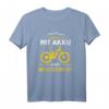 Warum ich mit Akku fahre? Lustiges E-Bike Mountain Bike E-MTB T-Shirt – Perfekt für Radfahrer, Biker & Geschenke zum Geburtstag oder Weihnachten