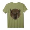 Hirsch Jagd Tiermotiv T-Shirt - Perfektes Geschenk für Jäger zum Geburtstag & Weihnachten mit majestätischem Geweih