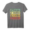 Zielen Werfen Fluchen Nochmal Dart T-Shirt – Lustiges Geschenk für Dartspieler & Dartspielerinnen zum Geburtstag & Training