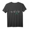Feldhockey Herzschlag T-Shirt – Lustiges Geschenk für Hockeyspieler und Fans, Perfekt zur Vervollständigung deiner Feldhockey-Ausrüstung