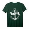 Papitän | Lustiges Papa und Kapitän Anker Motiv Vatertag T-Shirt – Perfektes Geschenk für Seefahrer, Segler und Küstenliebhaber