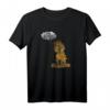 HapMonkey Kaffe T-Shirt mit Katze - Humorvolles Geschenk für Katzenliebhaber und Fans des zynischen Merchandise