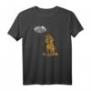 HapMonkey Kaffe T-Shirt mit Katze - Humorvolles Geschenk für Katzenliebhaber und Fans des zynischen Merchandise