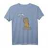 HapMonkey Kaffe T-Shirt mit Katze - Humorvolles Geschenk für Katzenliebhaber und Fans des zynischen Merchandise