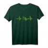 Go Kart Fahren Herzschlag EKG Kartfahrer T-Shirt – Perfekt für Hobbyfahrer, Rennsportfans & Kartbahn-Events