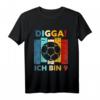 Kinder Digga! Ich bin 9 - Fußball Geburtstagsspruch T-Shirt für Jungen zum 9. Geburtstag, ideal für Fußball begeisterte Kinder