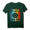 Kinder Digga! Ich bin 9 - Fußball Geburtstagsspruch T-Shirt für Jungen zum 9. Geburtstag, ideal für Fußball begeisterte Kinder