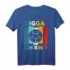 Kinder Digga! Ich bin 9 - Fußball Geburtstagsspruch T-Shirt für Jungen zum 9. Geburtstag, ideal für Fußball begeisterte Kinder
