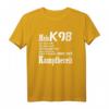 Schützenverein Outfit Sportschützen Spruch K98 Schützenfest T-Shirt – Klassisch geschnitten, doppelt genähter Saum