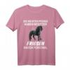 Lustiges Friesen Personal Reiter Geschenk Pferd T-Shirt – Humorvolles Reiter Outfit mit Spruch für Pferdeliebhaber zum Geburtstag & Weihnachten