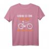 Warum ich ohne Akku fahre weil ich es kann - Lustiges Fahrrad T-Shirt für Radfahrer, Rentner & Radsportbegeisterte als Geschenkidee