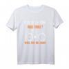 Warum ich ohne Akku fahre weil ich es kann - Lustiges Fahrrad T-Shirt für Radfahrer, Rentner & Radsportbegeisterte als Geschenkidee