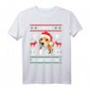 Beagle Frohe Waunachten Weihnachten Hund Xmas X-Mas T-Shirt - Lustiges Hunde-Oberteil für Hundeliebhaber, Hundepapas & Tierärzte