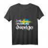 Jag älsker dig Sverige - Schweden Urlaub & Campingplätze T-Shirt für Skandinavien-Fans und Campingliebhaber