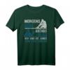 Morgens Müde Abends Blau - Lustiges Straßenbau T-Shirt für Straßenwärter, Bauarbeiter und Meister als Geschenkidee