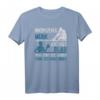 Morgens Müde Abends Blau - Lustiges Straßenbau T-Shirt für Straßenwärter, Bauarbeiter und Meister als Geschenkidee