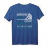 Morgens Müde Abends Blau - Lustiges Straßenbau T-Shirt für Straßenwärter, Bauarbeiter und Meister als Geschenkidee