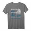 Morgens Müde Abends Blau - Lustiges Straßenbau T-Shirt für Straßenwärter, Bauarbeiter und Meister als Geschenkidee