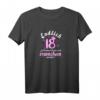 18. Geburtstag Mädchen T-Shirt mit Sprüchen - Endlich 18 Jahre Geschenkidee für Nichte, Tochter, Freundin & Enkelin