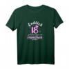 18. Geburtstag Mädchen T-Shirt mit Sprüchen - Endlich 18 Jahre Geschenkidee für Nichte, Tochter, Freundin & Enkelin