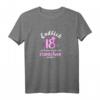 18. Geburtstag Mädchen T-Shirt mit Sprüchen - Endlich 18 Jahre Geschenkidee für Nichte, Tochter, Freundin & Enkelin