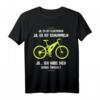 E-Bike Ich habe Dich Überholt T-Shirt – Lustiges Fahrrad Spruch Geschenk für Biker, MTB & Trekking Radfahrer