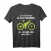 E-Bike Ich habe Dich Überholt T-Shirt – Lustiges Fahrrad Spruch Geschenk für Biker, MTB & Trekking Radfahrer