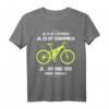 E-Bike Ich habe Dich Überholt T-Shirt – Lustiges Fahrrad Spruch Geschenk für Biker, MTB & Trekking Radfahrer