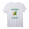 Ich Werde Nicht Aufgeben - Läufer Schnecke zum Joggen T-Shirt mit Spruch, Geschenkidee für Läufer und Langsamläufer