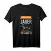 Jagd T-Shirt mit Spruch 'Vorsicht Vor Dem Jäger - Wildschwein ist Harmlos' – Perfekt für Jäger, Hobbyjäger und Jagdfreunde