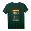 Jagd T-Shirt mit Spruch 'Vorsicht Vor Dem Jäger - Wildschwein ist Harmlos' – Perfekt für Jäger, Hobbyjäger und Jagdfreunde