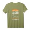 Jagd T-Shirt mit Spruch 'Vorsicht Vor Dem Jäger - Wildschwein ist Harmlos' – Perfekt für Jäger, Hobbyjäger und Jagdfreunde