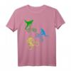 BMX Bike Fahrrad Downhill Stunts T-Shirt für Kinder Jungen - Klassisch geschnitten, doppelt genähter Saum