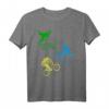 BMX Bike Fahrrad Downhill Stunts T-Shirt für Kinder Jungen - Klassisch geschnitten, doppelt genähter Saum