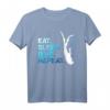 EAT SLEEP DIVE REPEAT T-Shirt für Taucher - Perfektes Geschenk für Scuba Diver, Schnorchel- und Meerliebhaber zu Geburtstag & Weihnachten