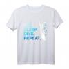 EAT SLEEP DIVE REPEAT T-Shirt für Taucher - Perfektes Geschenk für Scuba Diver, Schnorchel- und Meerliebhaber zu Geburtstag & Weihnachten