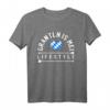 Grantln ist mein Lifestyle! Humorvolles Dialekt T-Shirt für Miesepeter und Dialektliebhaber