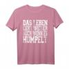 Das Leben geht weiter Auch wenn es humpelt - Motivations-T-Shirt für Verletzte und Genesende mit Humor
