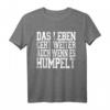 Das Leben geht weiter Auch wenn es humpelt - Motivations-T-Shirt für Verletzte und Genesende mit Humor