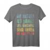 Lustiges HapMonkey T-Shirt Jahrgang 1981 – Witziges Geschenk und Partyoutfit für Männer und Frauen an ihrem besonderen Tag
