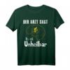 Lustiges Fahrradfahrer T-Shirt mit Spruch 'Der Arzt Sagt Es Ist Unheilbar' – Perfektes Geschenk für Fahrradfahrer, Biker & Fahrradliebhaber zu Geburtstag & Weihnachten