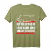 Faule Katze Spruch - Der Wille war da - Lustiges Katzen T-Shirt für Büro, Weihnachten & Geburtstage