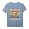 Ich hasse Menschen! Faultier Sarkasmus Ironie T-Shirt – Witziges Geschenk für Sarkastiker, Menschenhasser & Humorvolle
